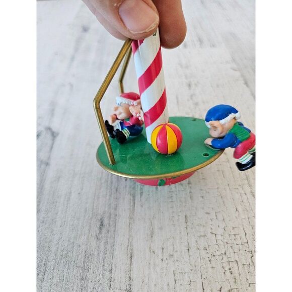 Noma merry go round ornament elf AS IS ornament Xmas tree - Picture 3 of 9